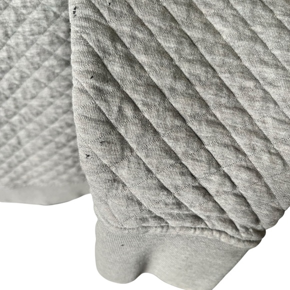 Patagonia Gray Organic Cotton Snap-T Pullover Quilted Outdoor Size Medium M - Picture 8 of 13